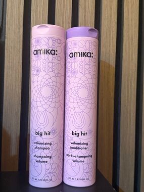 Amika Big Hit Volumizing Shampoo and Conditioner